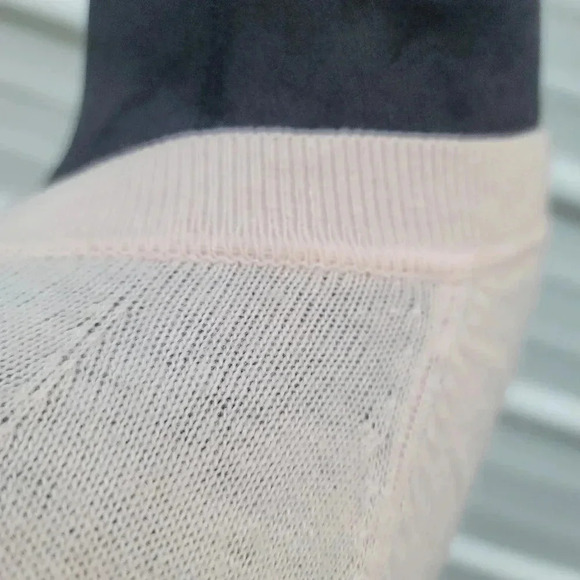 ANN TAYLOR LOFT WOMEN'S CARDIGAN BLUE LONG SLEEVE OPEN FRONT Wool Blend M - Picture 7 of 9